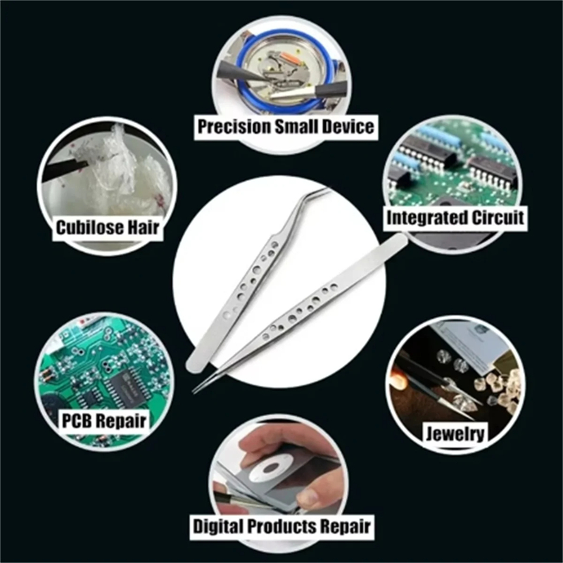 Industrial Tweezers Precision  - Electronics Repair Business recension och pris