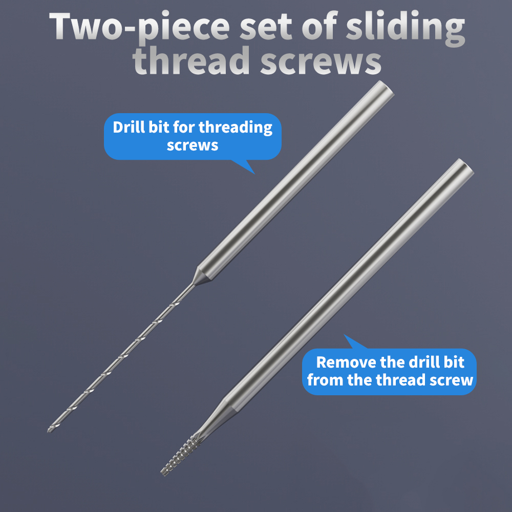 2Pcs Sliding Drill Bit Alloy S - Electronics Repair Business recension och pris