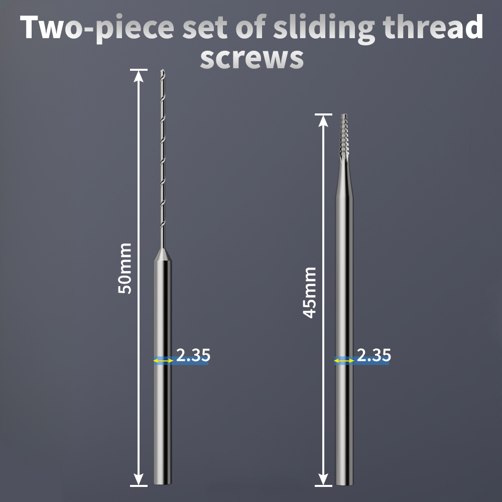 2Pcs Sliding Drill Bit Alloy S - Electronics Repair Business recension och pris