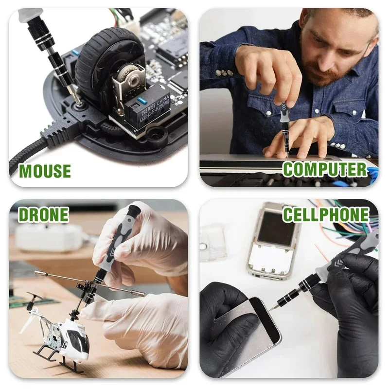 Portable 115in1 Magnetic Screw - Electronics Repair Business recension och pris